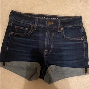 american eagle jean shorts